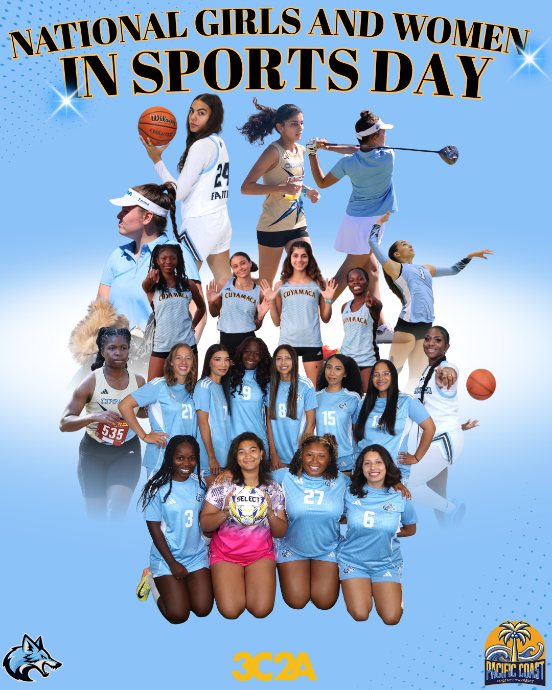 Cuyamaca College Celebrates National Girls and Women in Sports Day