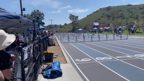 CAMPBELL SET 2ND FASTEST 100M TIME AT PCAC CHAMPS