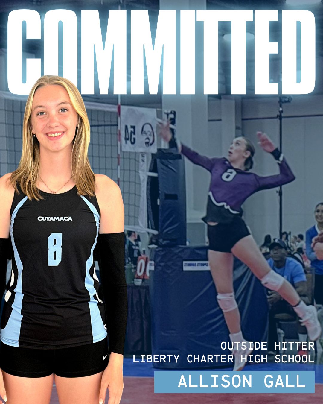 Gall Joins Coyotes Women's Volleyball