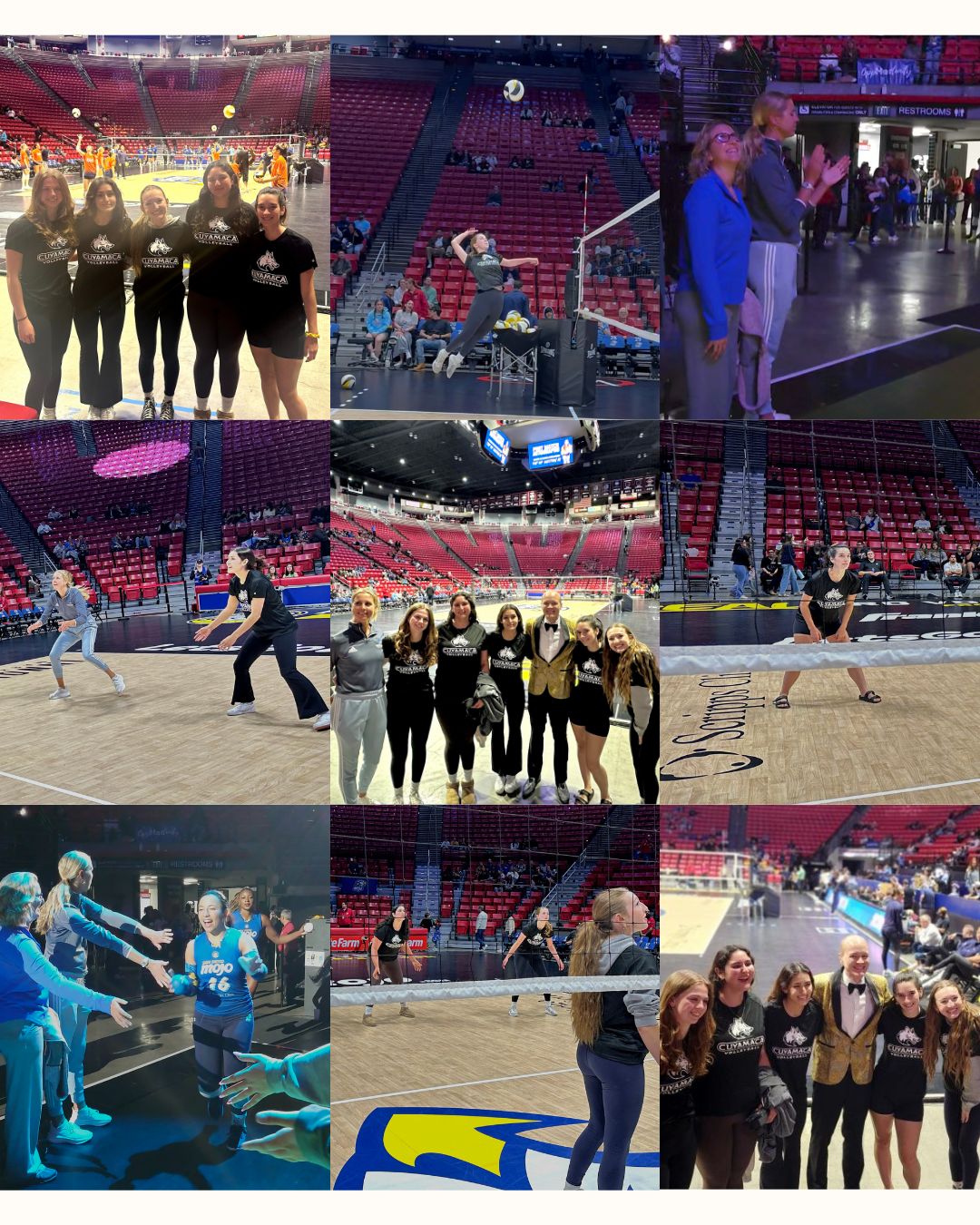 Professional Indoor Volleyball and Cuyamaca - Feel the MOJO